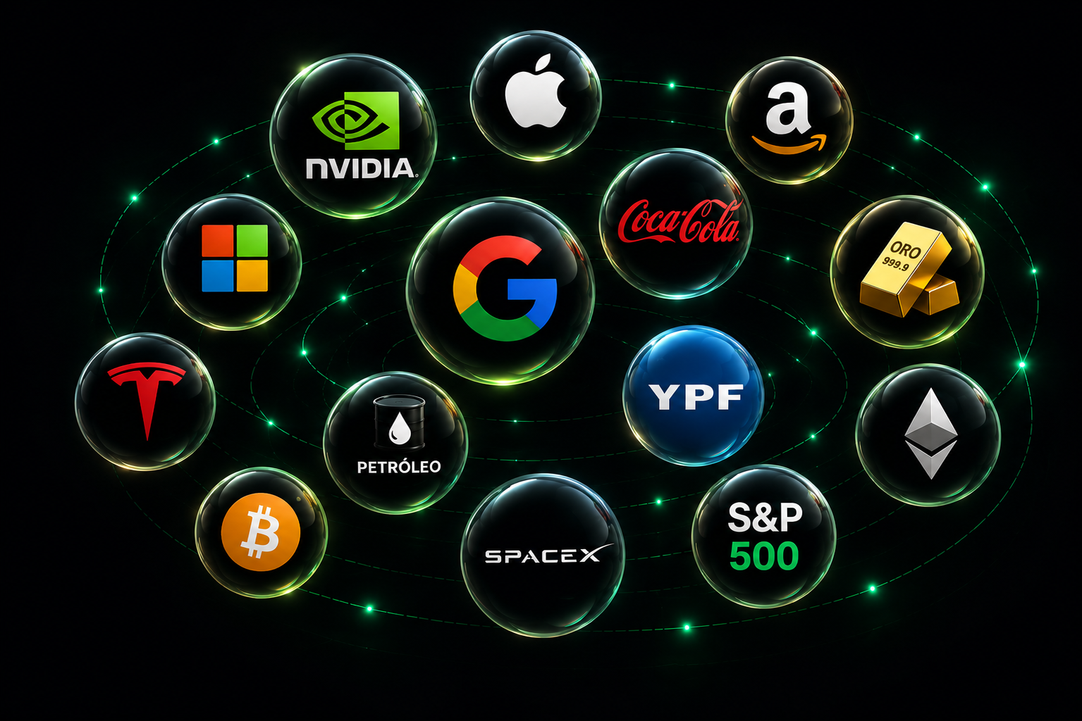 Acciones, ETFs, cripto e índices disponibles para invertir en Latinoamérica